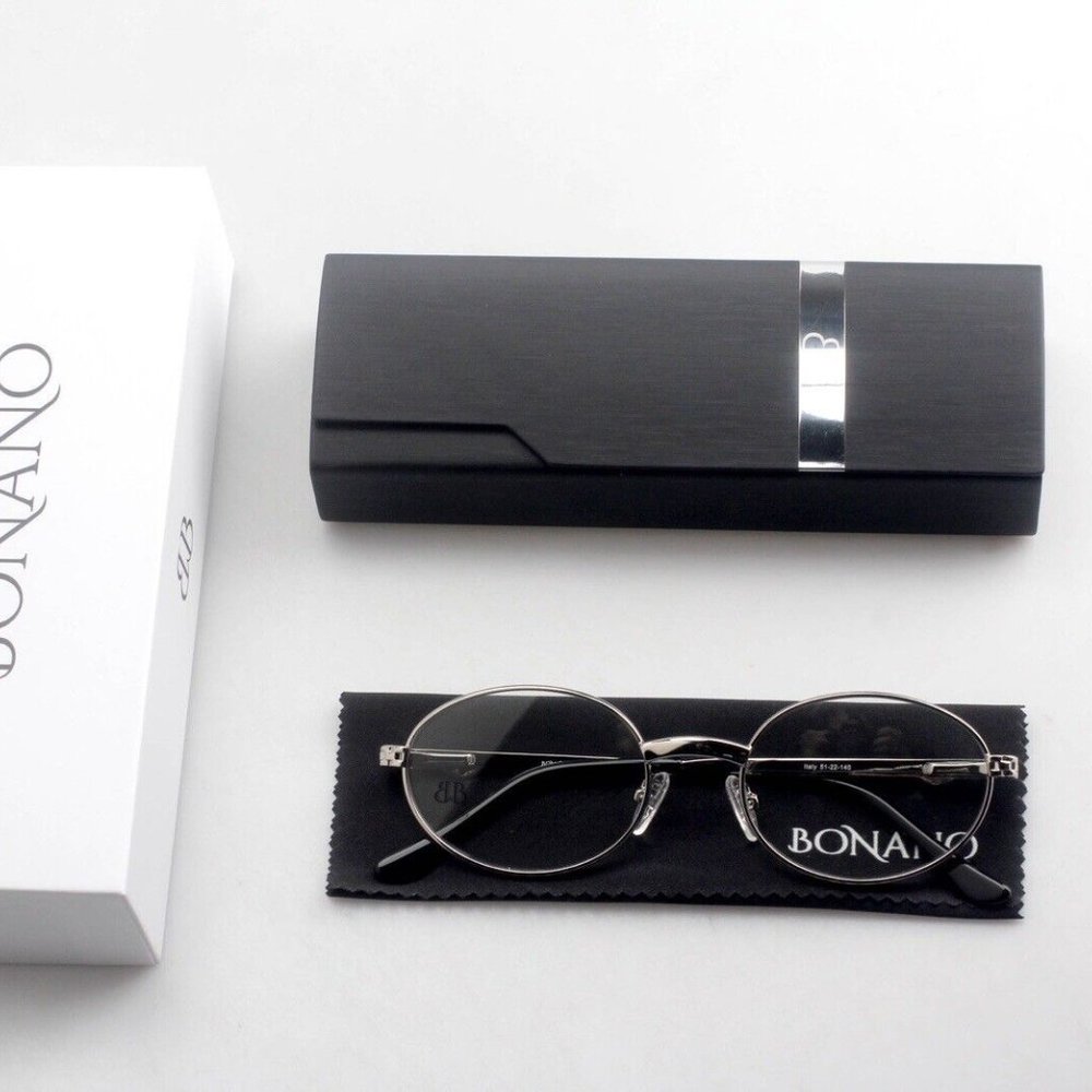 Bonano Portofino Jubilee White Gold Frames Sunglasses Glasses Vintage - Picture 6 of 8